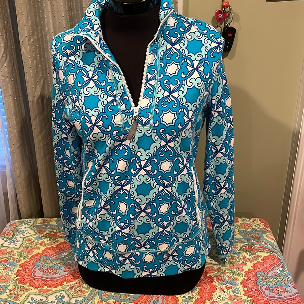 Talbots Quarter Zip Activewear Pullover - image 1